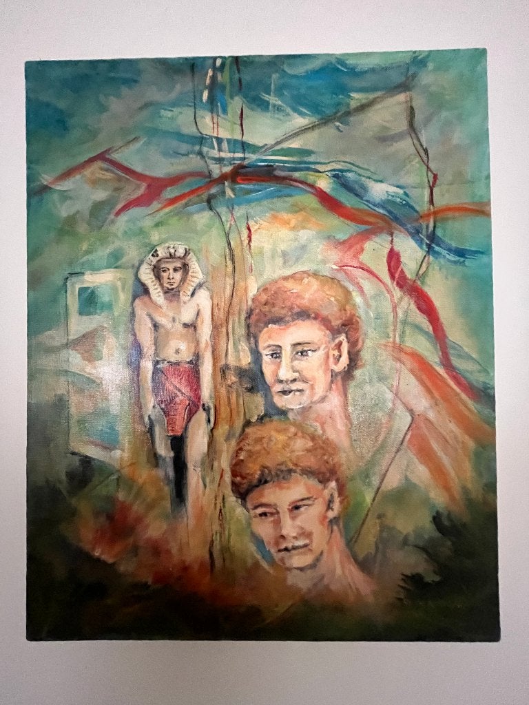 surrealistisch schilderij Oscar Lormans, Verzenden