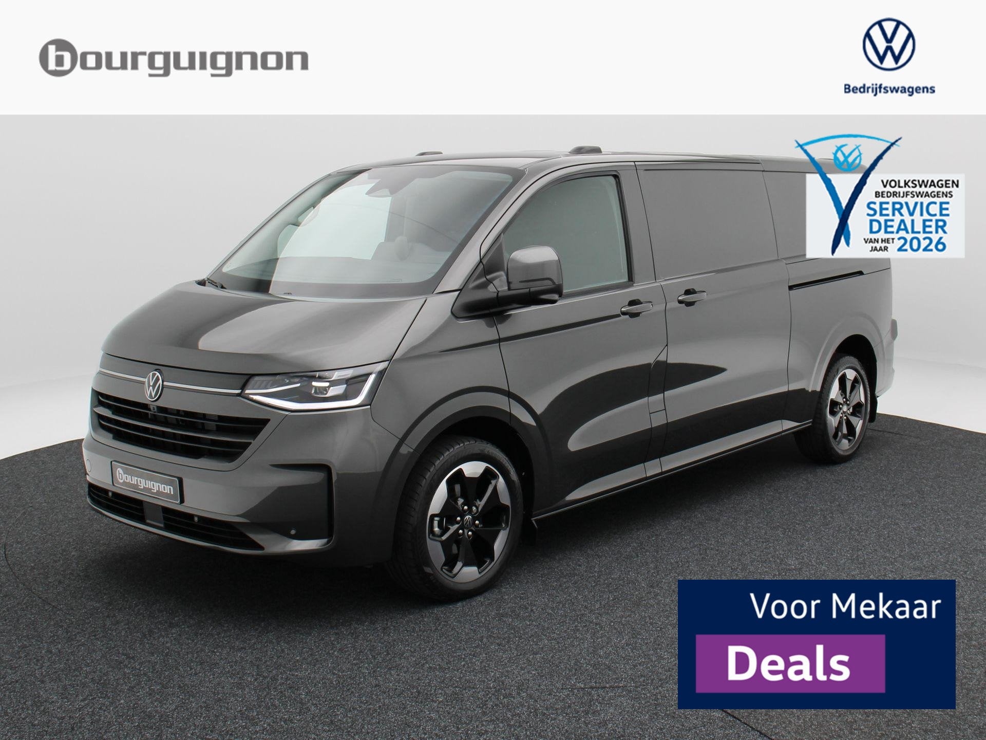 Volkswagen Bedrijfswagens Transporter Bulli L2 2.0 TDI 110 k, Auto's, Zwart, 150 pk, Volkswagen, Bedrijf