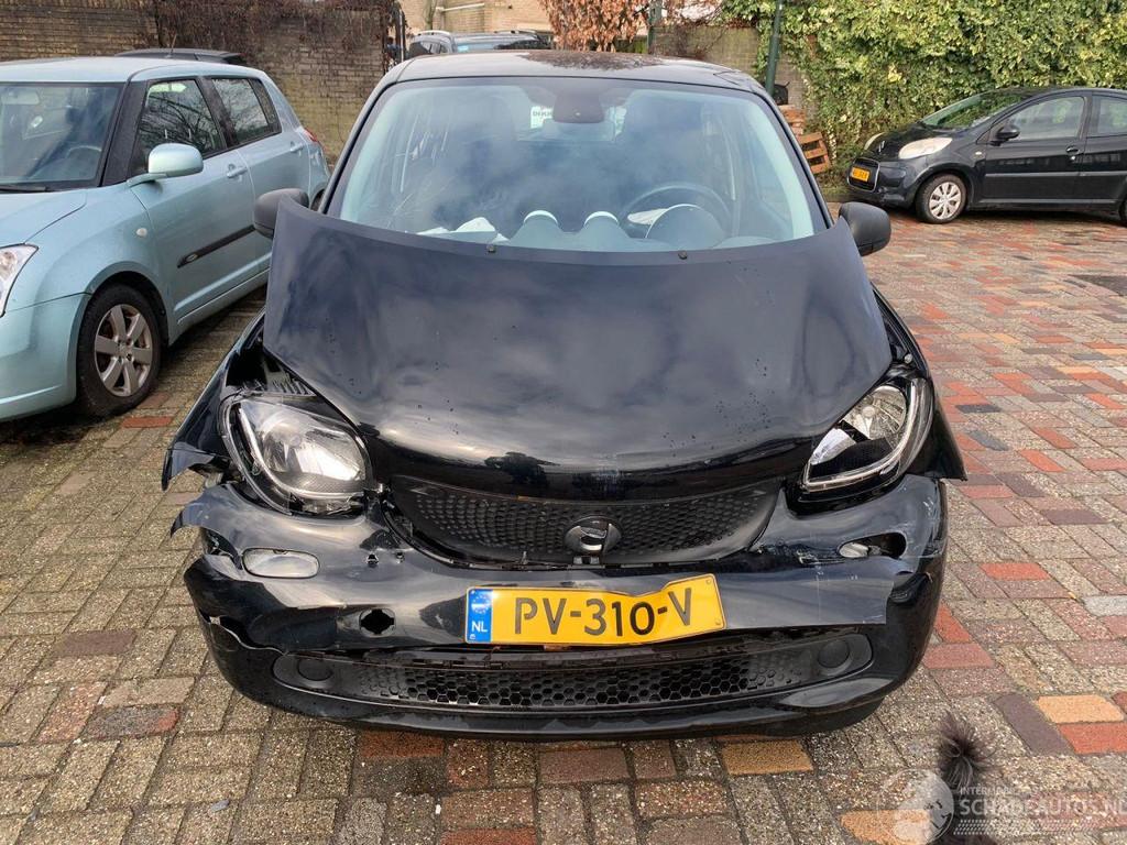 Smart Forfour (bj 2017), Auto diversen, Zwart, Handgeschakeld, 999 cc, Benzine