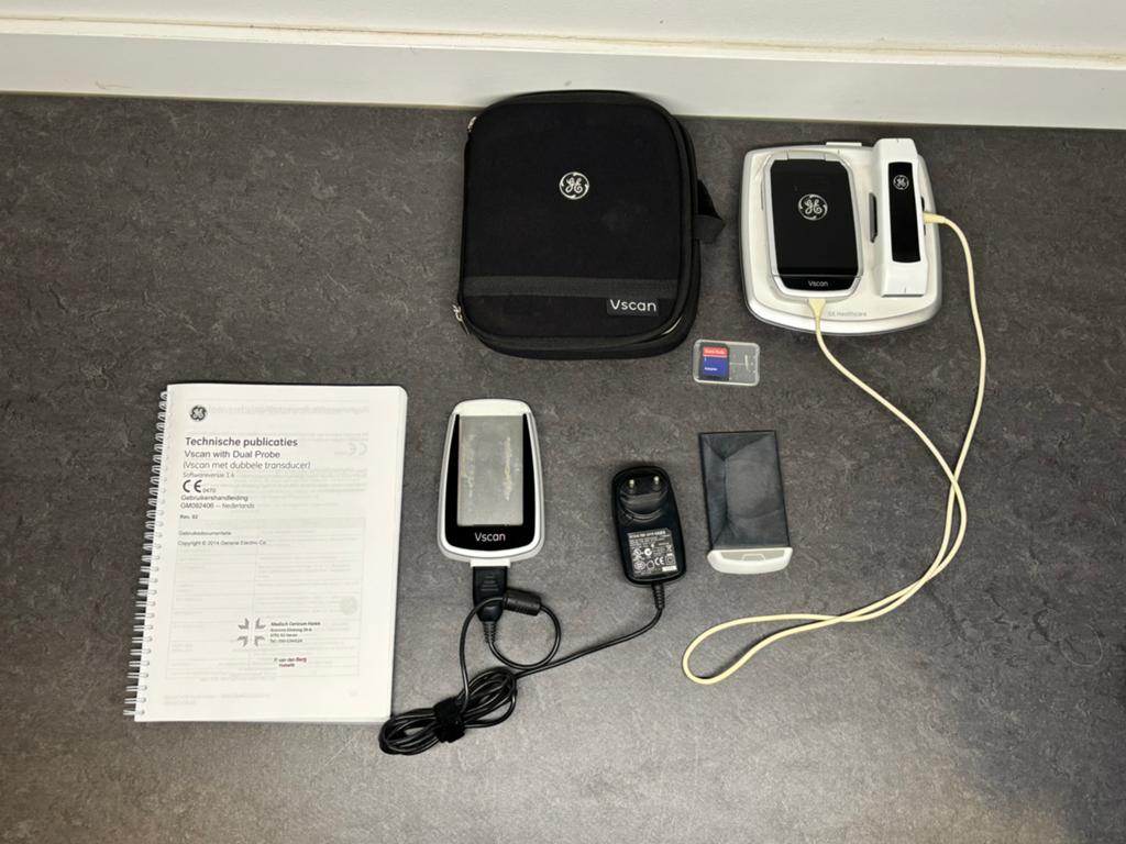 GE Vscan Portable Ultrasound – draagbaar echoapparaat, Ophalen of Verzenden, Gebruikt