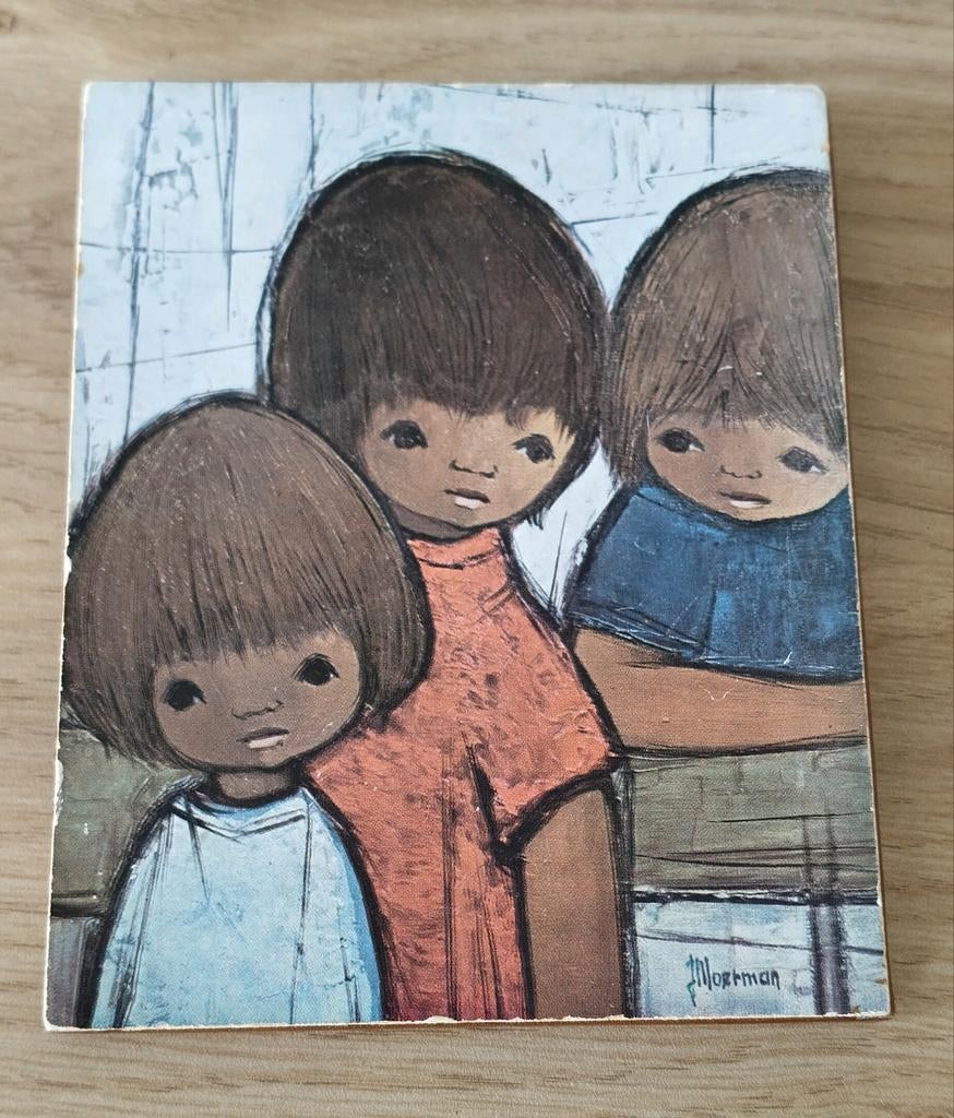 JAKLIEN MOERMAN  PANEELTJE*WAND DECORATIE MET KINDEREN, Verzenden