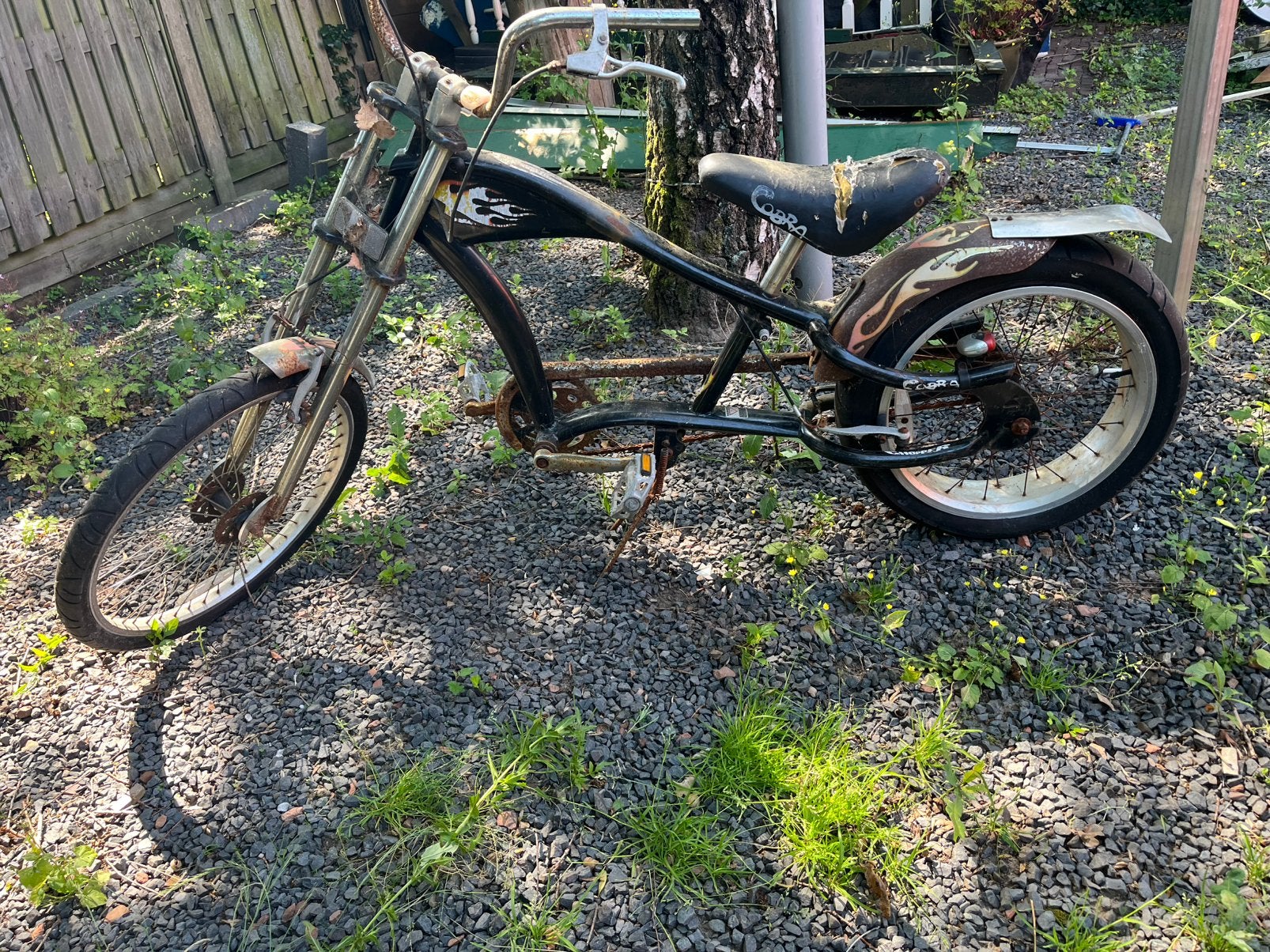 Fiets, Fietsen en Brommers, Fietsen | Cruisers en Lowriders, Ophalen of Verzenden, Zo goed als nieuw, Staal