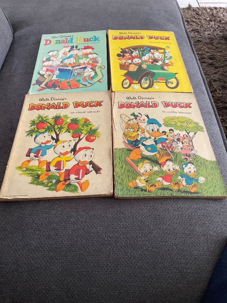 Donald duck, Boeken, Gelezen, Walt Disney, Ophalen of Verzenden, Meerdere stripboeken