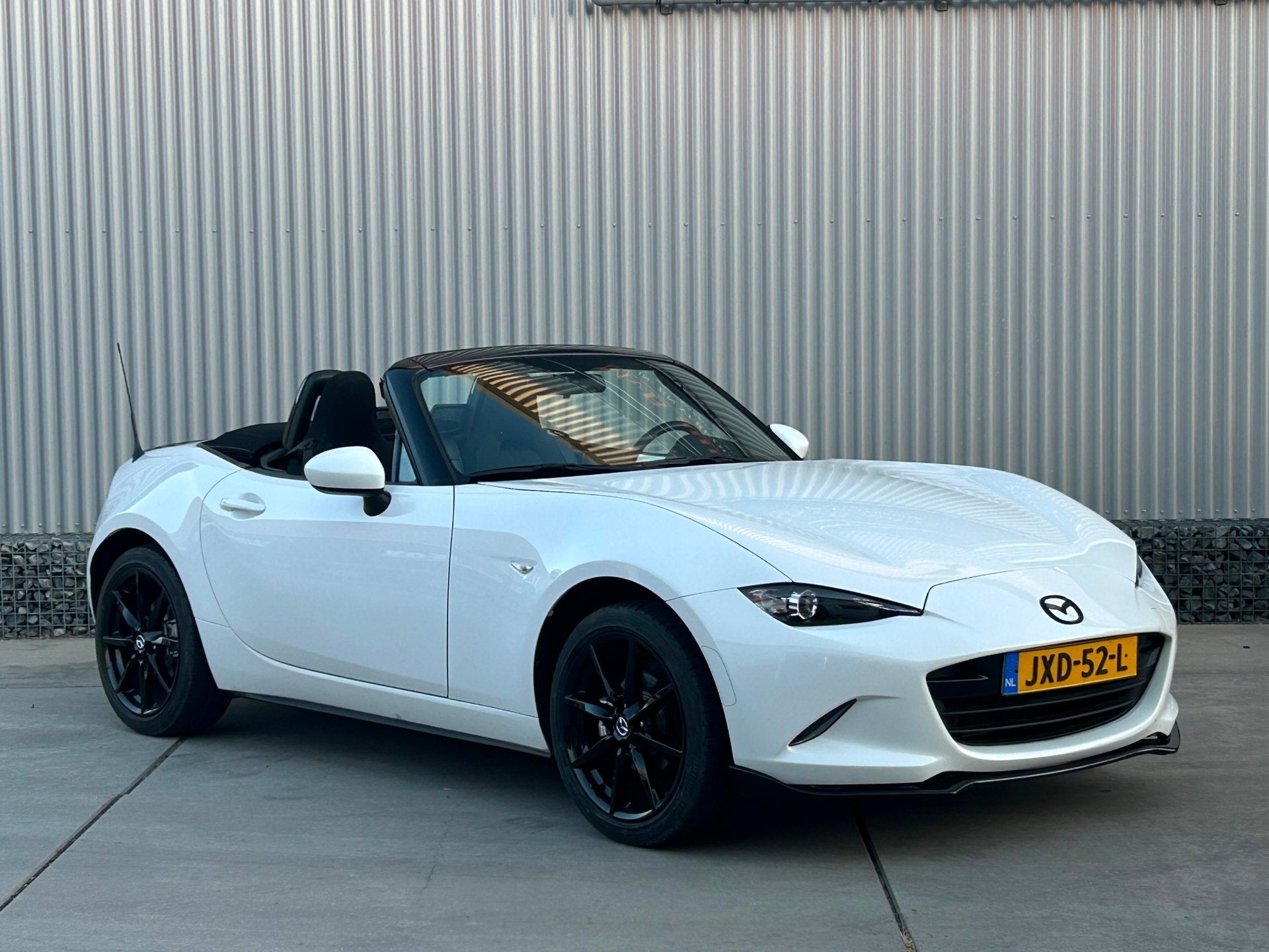 Mazda MX-5 1.5 SkyActiv-G 131 S, Airco, navigatie, Auto's, Mazda, Gebruikt, 4 cilinders, Cabriolet, Bedrijf