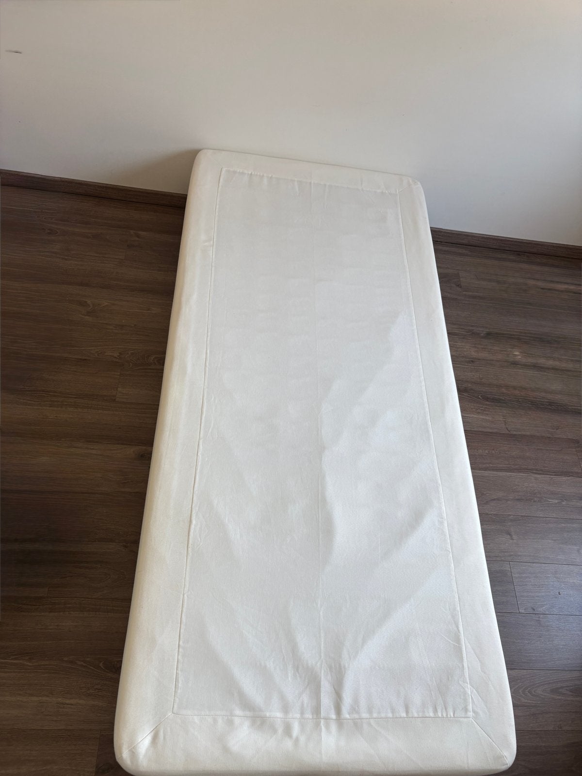 IKEA Engerdal Boxspring 90x200 - Zeer Goede Staat, 90 cm, Eenpersoons, Wit, Ophalen of Verzenden