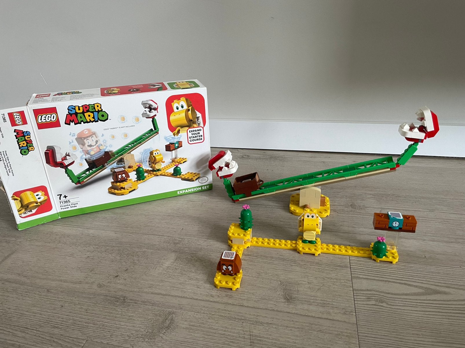 LEGO Super Mario 71365 Piranha Plant – Compleet, Ophalen of Verzenden, Gebruikt
