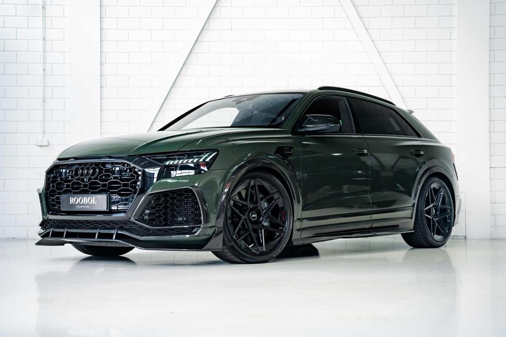 Audi RS Q8 ABT Signature Edition 800pk l 1 of 96 l Oak Green, Auto's, Audi, Gebruikt, Zwart, Bedrijf, Vierwielaandrijving