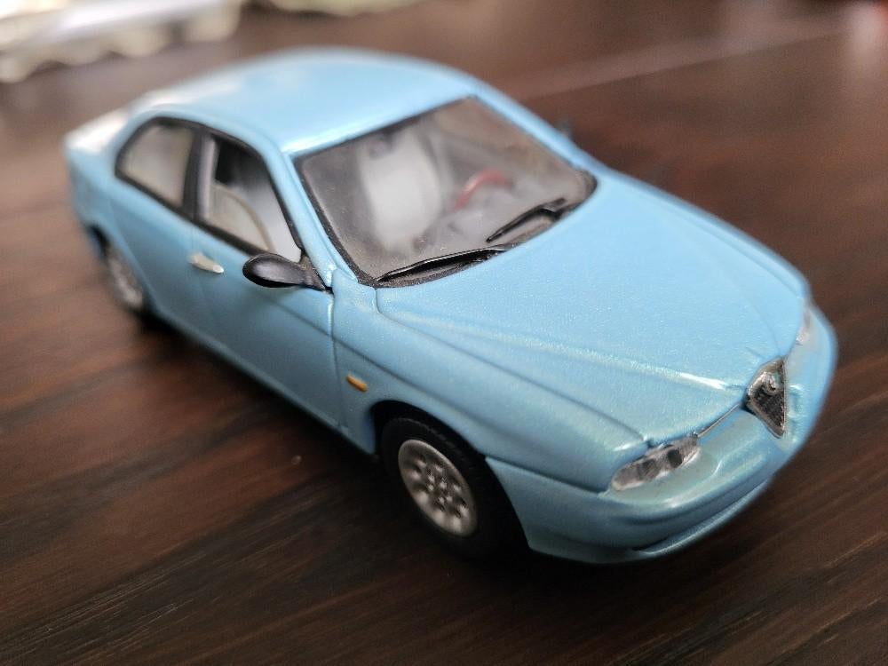 Solido Alfa Romeo 156, Ophalen of Verzenden, Zo goed als nieuw, Auto, Solido