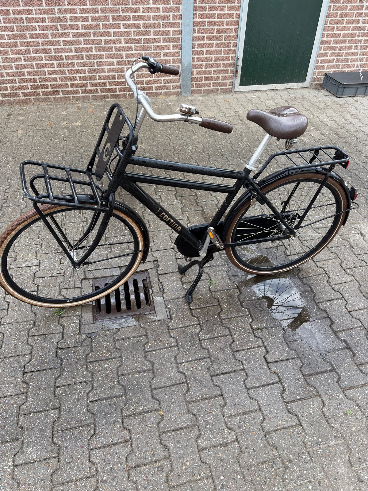 Gebruikte Fortuna transportfiets met sporen en kettingkast, Ophalen, Gebruikt, 1 kind, Overige merken