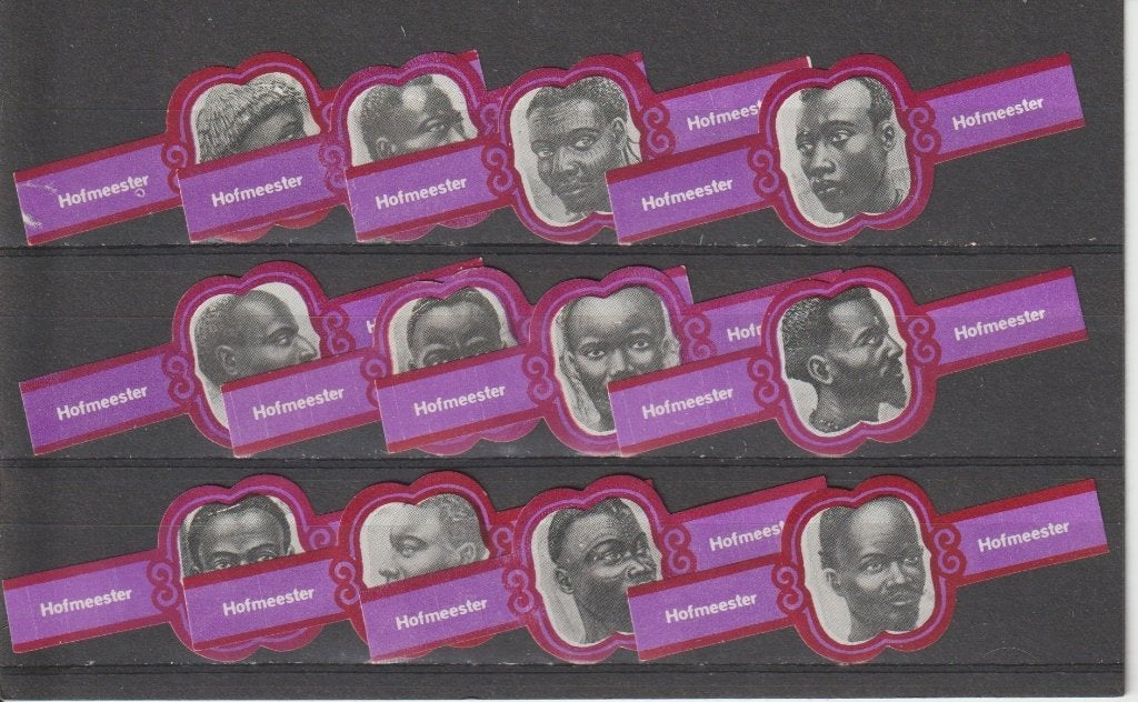 reeks 270 rassen 1-12 sigarenbanden, Ophalen of Verzenden, Zo goed als nieuw, Sigarenbandjes
