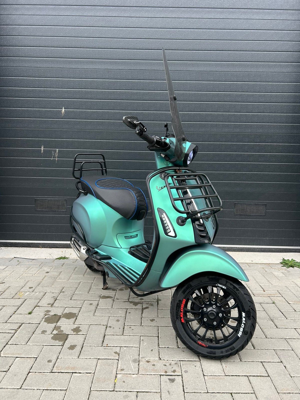 Vespa Sprint Full Option | Custom | Brom | Carbon, Fietsen en Brommers, Scooters | Vespa, Overige modellen, Maximaal 45 km/u, Nieuw