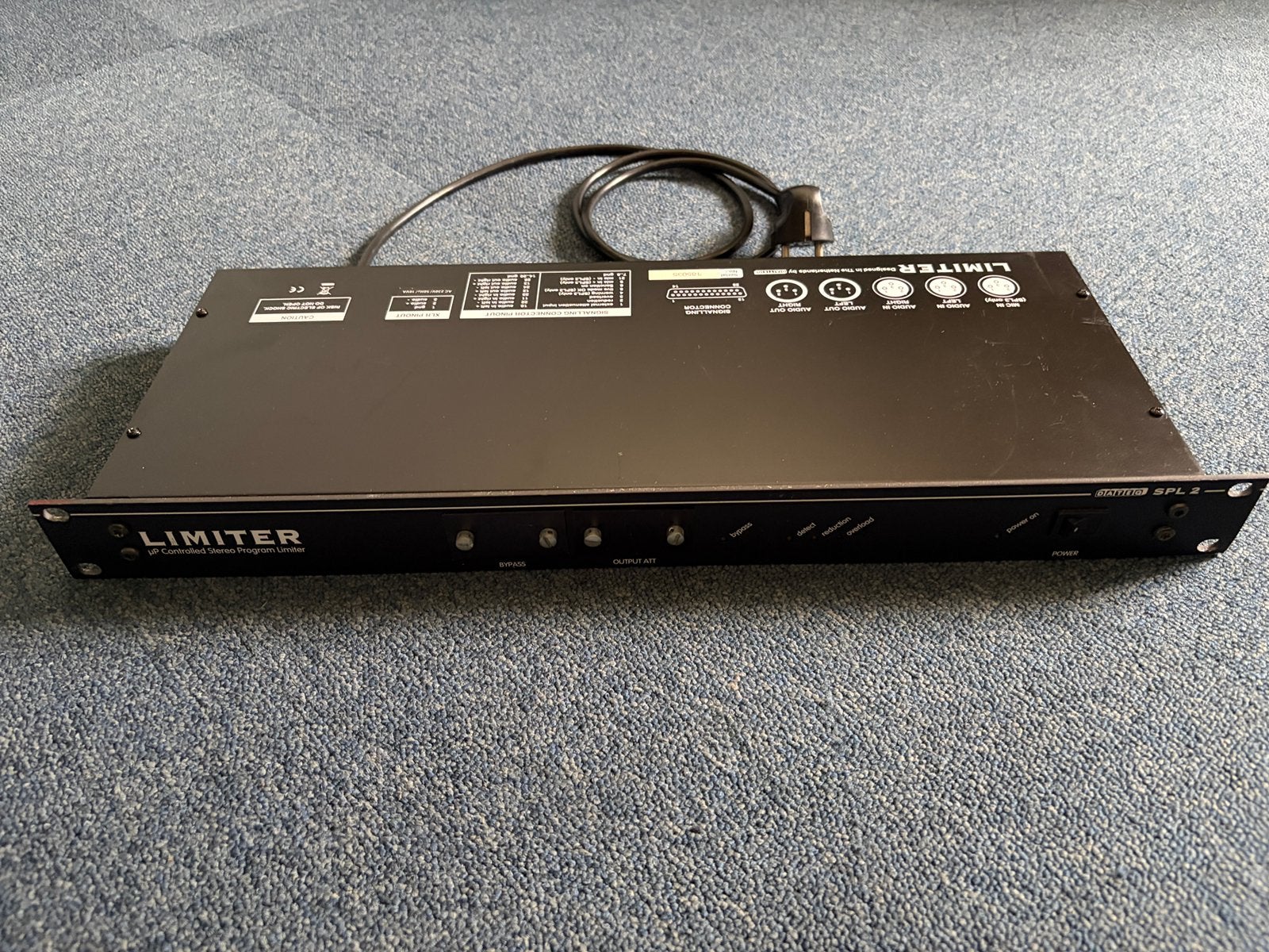 Dateq SPL2 Limiter, Ophalen, Zo goed als nieuw