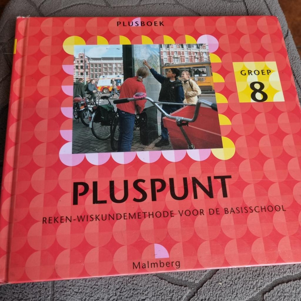 Pluspunt Plusboek Groep 8 - Reken-Wiskundemethode, Ophalen of Verzenden, Gelezen, Malmberg