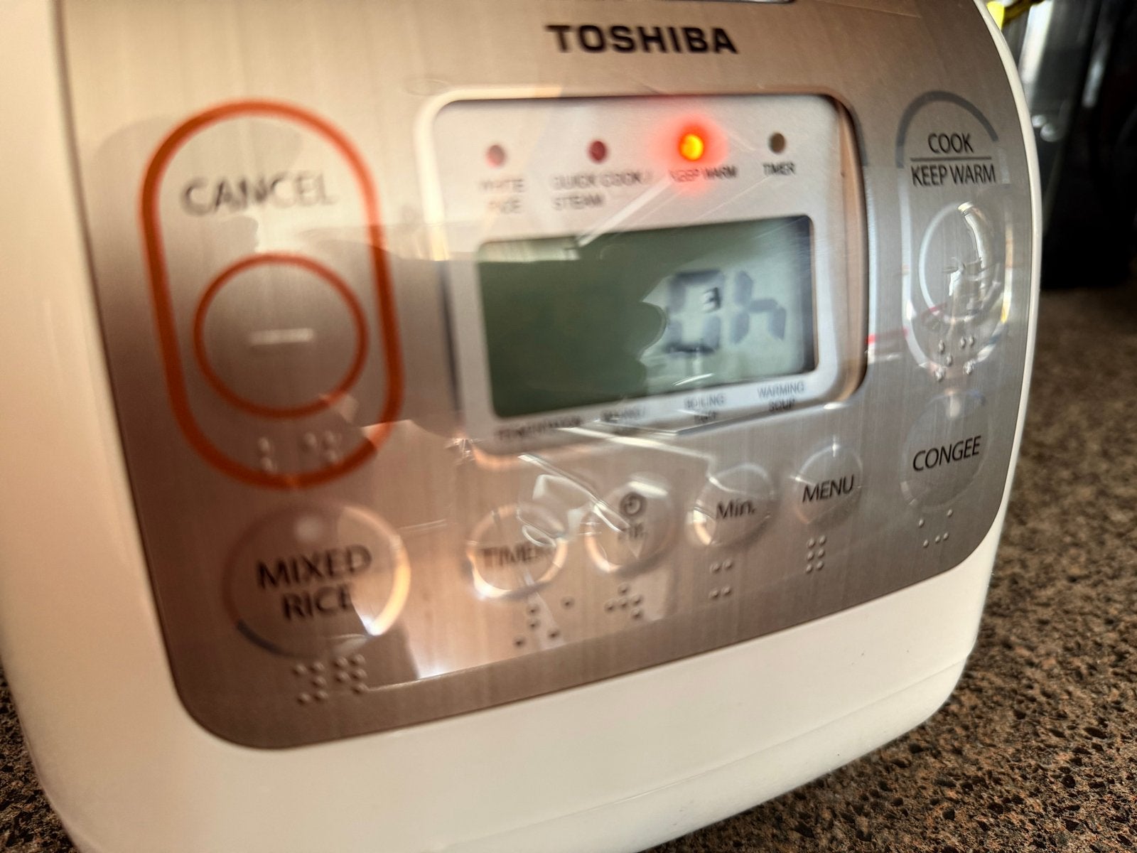 Japanse 1L Rijstkoker - Perfecte Rijst & Warmhoudfunctie, Ophalen of Verzenden, Gebruikt