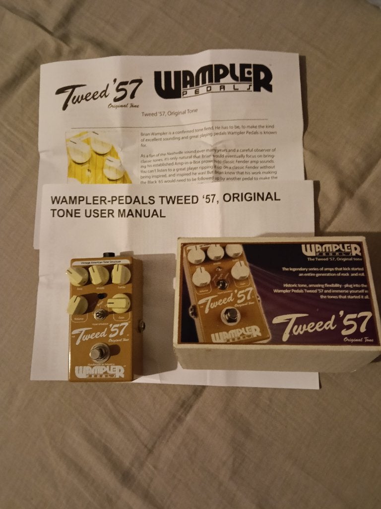 Wampler tweed 57, Ophalen of Verzenden, Zo goed als nieuw, Overige typen
