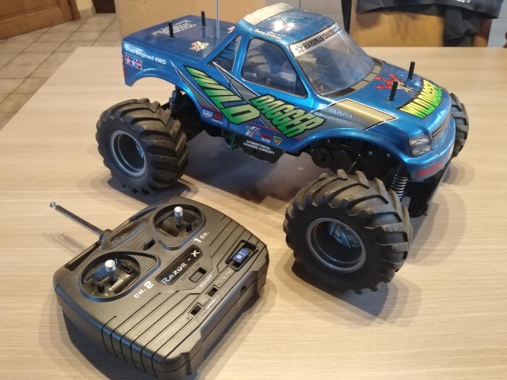 Tamiya wild dagger, Hobby en Vrije tijd, Elektro, Gebruikt, Auto offroad, Ophalen of Verzenden