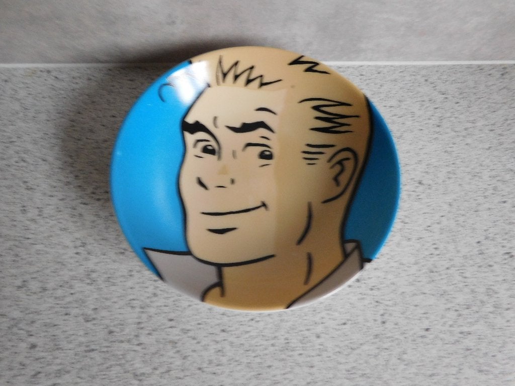 Bord Schaal 12 cm. PopArt Luc Verschuuren, Ophalen of Verzenden, Zo goed als nieuw, Bord(en), Overige stijlen