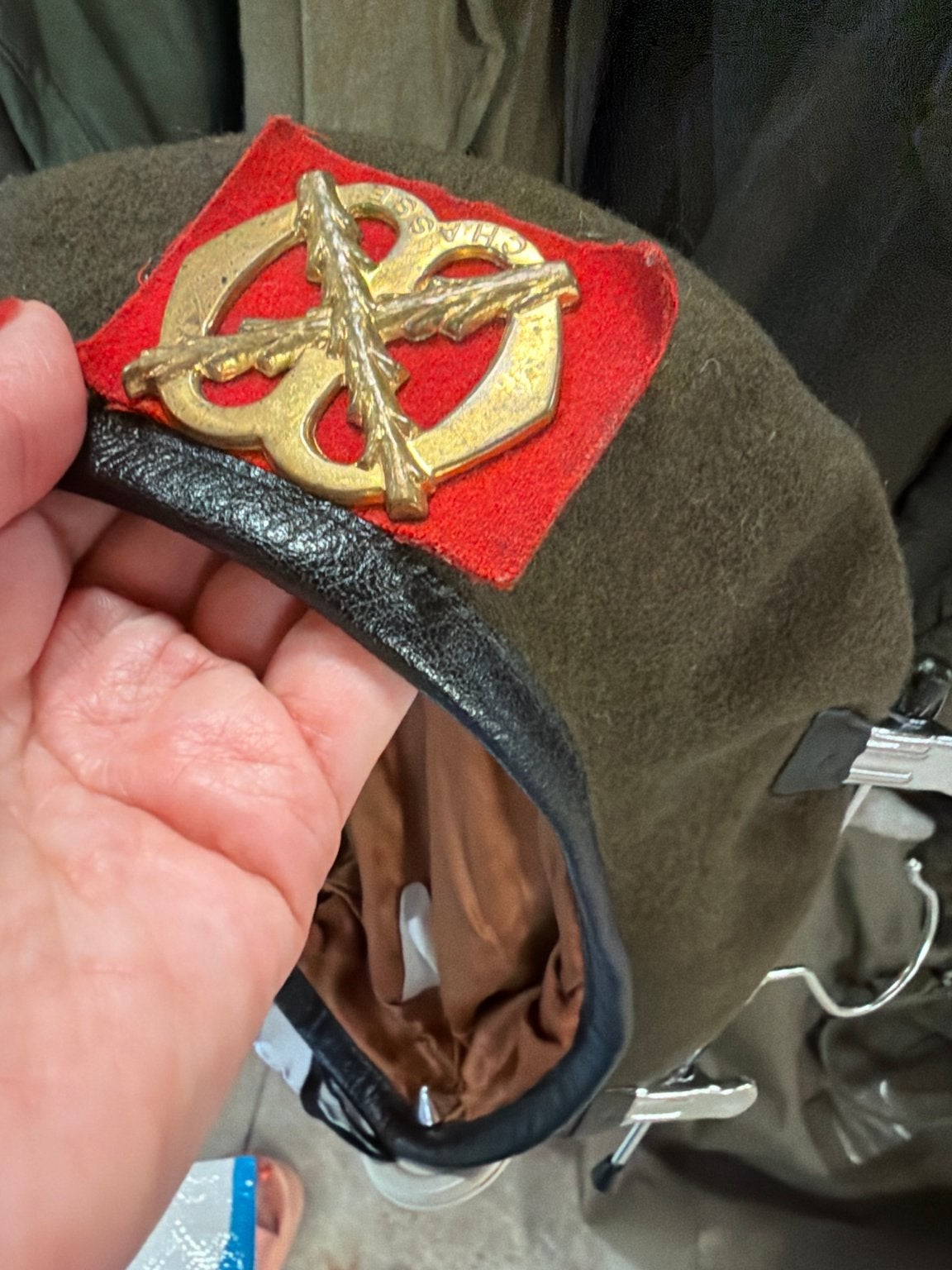 Baret uit het Nederlandse leger, Verzamelen, Verzenden, Landmacht, Nederland, Helm of Baret