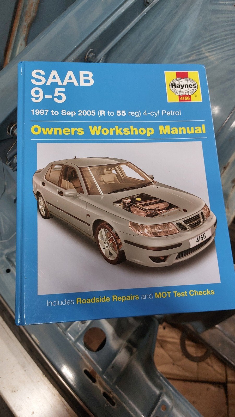 Haynes Saab repair manual 9-5 95 1997 -  2005, Auto diversen, Handleidingen en Instructieboekjes, Verzenden