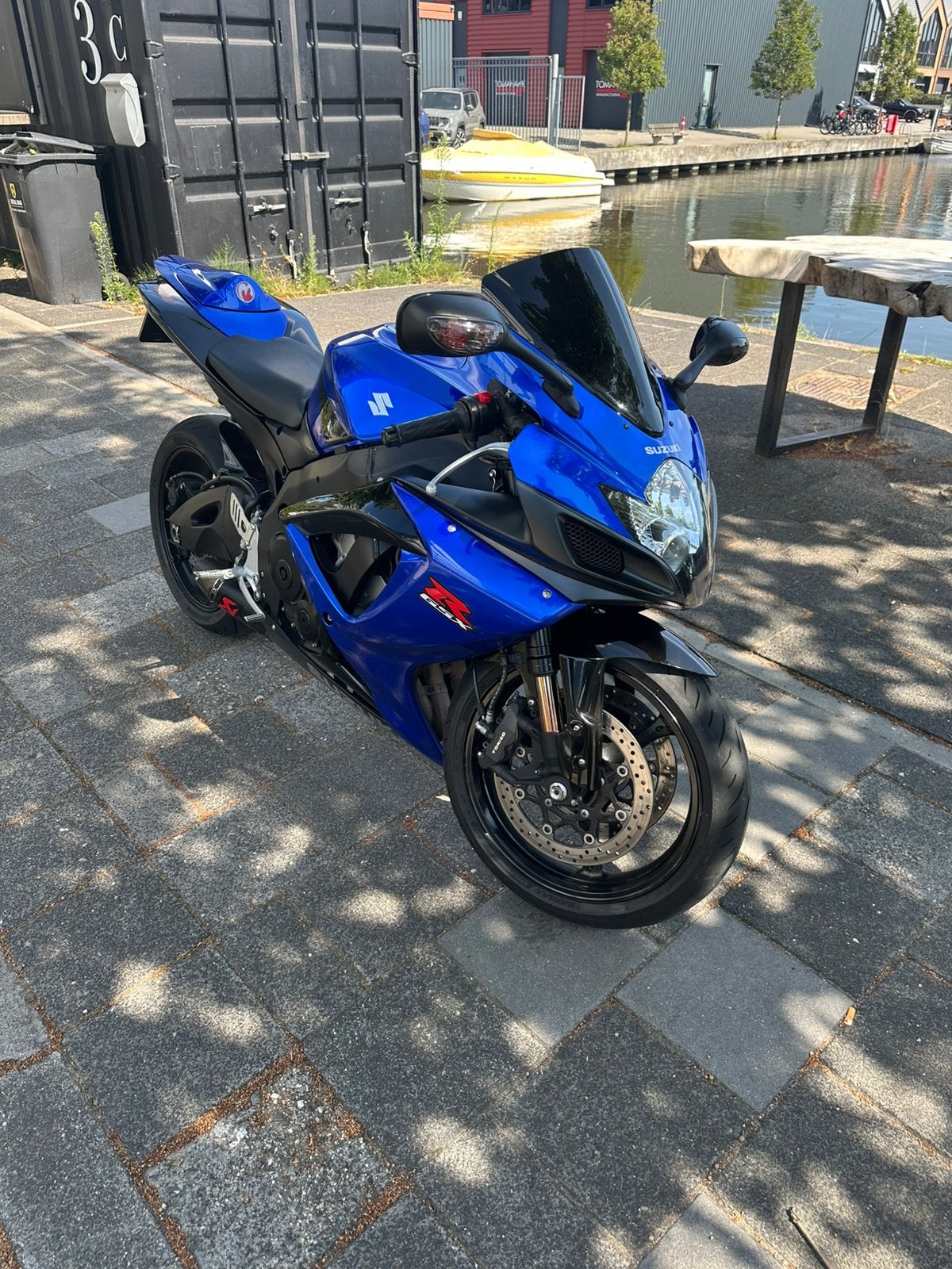 Suzuki GSX-R 750 K6 2006 Zwart/Blauw, Motoren, Motoren | Suzuki, 750 cc, Sportuitlaat, Occasion, 4 cilinders