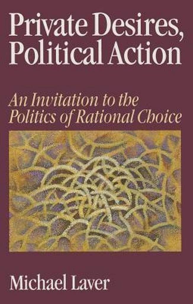 Michael Laver Private Desires, Political Action, Verzenden, Zo goed als nieuw, Natuurwetenschap