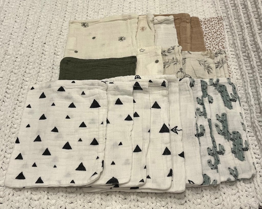 Hydrofiele en badstof washandjes Jollein/Hema, Kinderen en Baby's, Badjes en Verzorging, Ophalen of Verzenden, Zo goed als nieuw
