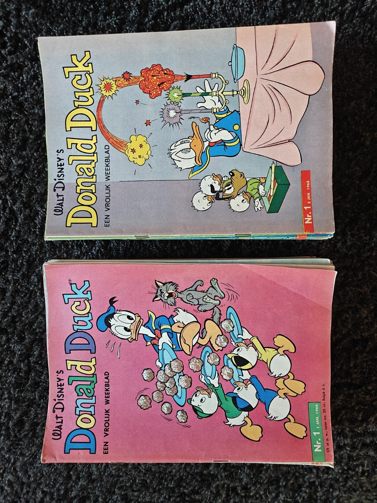 Donald Duck complete jaargangen 1965 en 1966 netjes, Boeken, Stripboeken, Complete serie of reeks, Ophalen of Verzenden, Gelezen