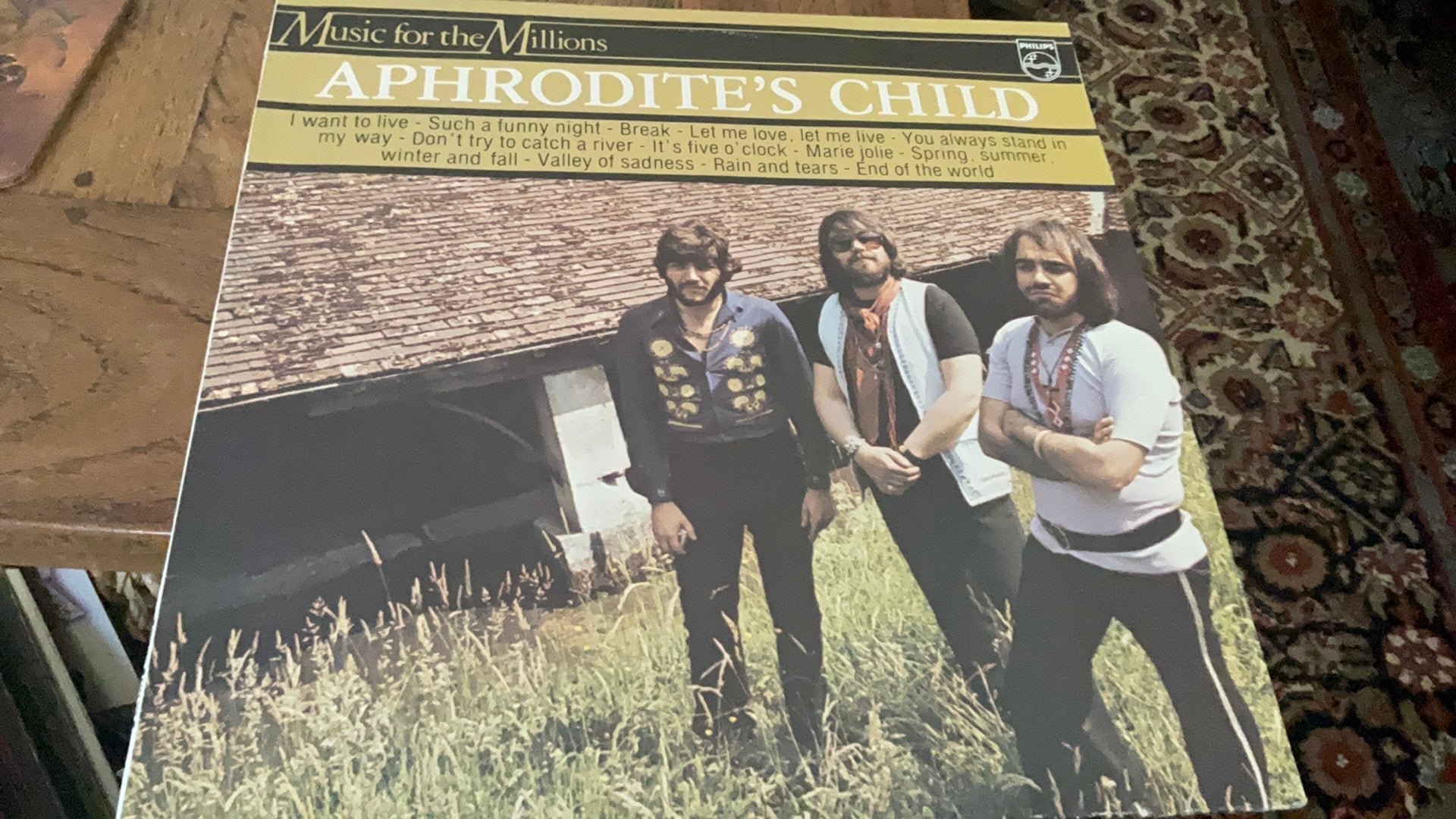 Aphrodites Child, Cd's en Dvd's, Vinyl | Pop, Ophalen of Verzenden, Zo goed als nieuw