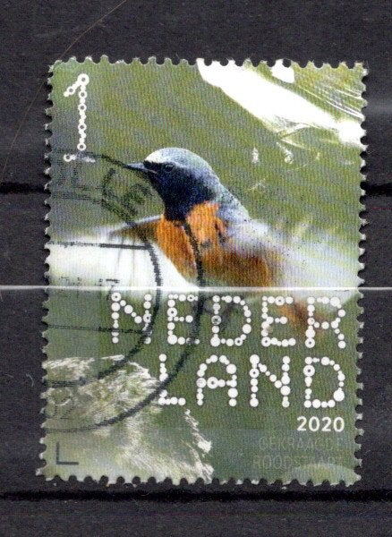 gestempelde zegel. Jaar 2020: Beleef de natuur, Postzegels en Munten, Postzegels | Nederland, Ophalen of Verzenden, Na 1940, Gestempeld