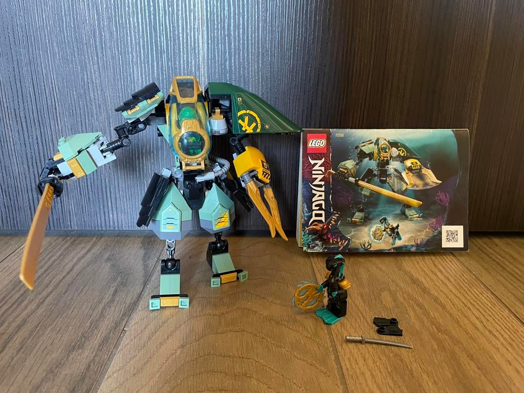 Lego Ninjago 71750 Lloyd's Hydro Mech, Lego, Ophalen of Verzenden, Zo goed als nieuw, Ninjago