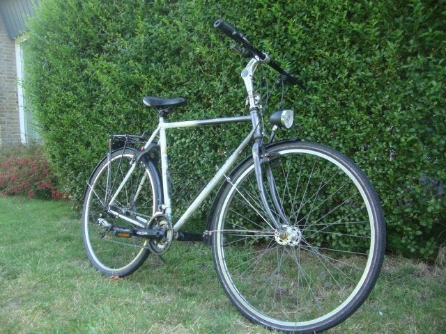 TOP! Gazelle Puerto Hybride toerfiets 59cm-28"-21V-Shimano, Ophalen, 28 inch, Gebruikt, Velgrem