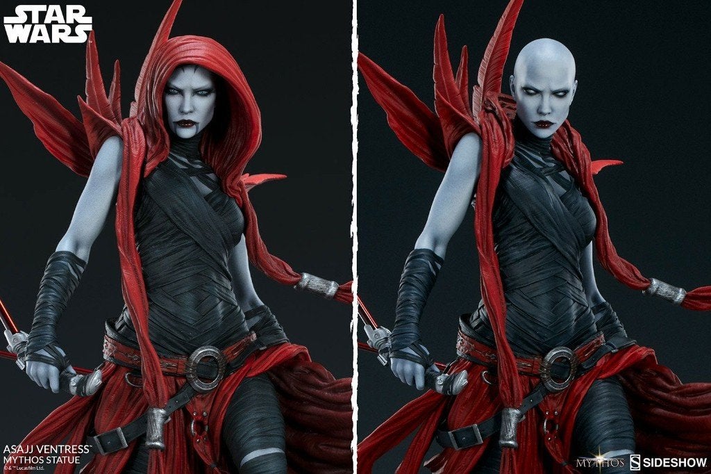 Sideshow Star Wars Mythos Statue Asajj Ventress, Verzamelen, West Campus 1 76863 Herxheim (DE), Heo GmbH, Nieuw, Ophalen of Verzenden