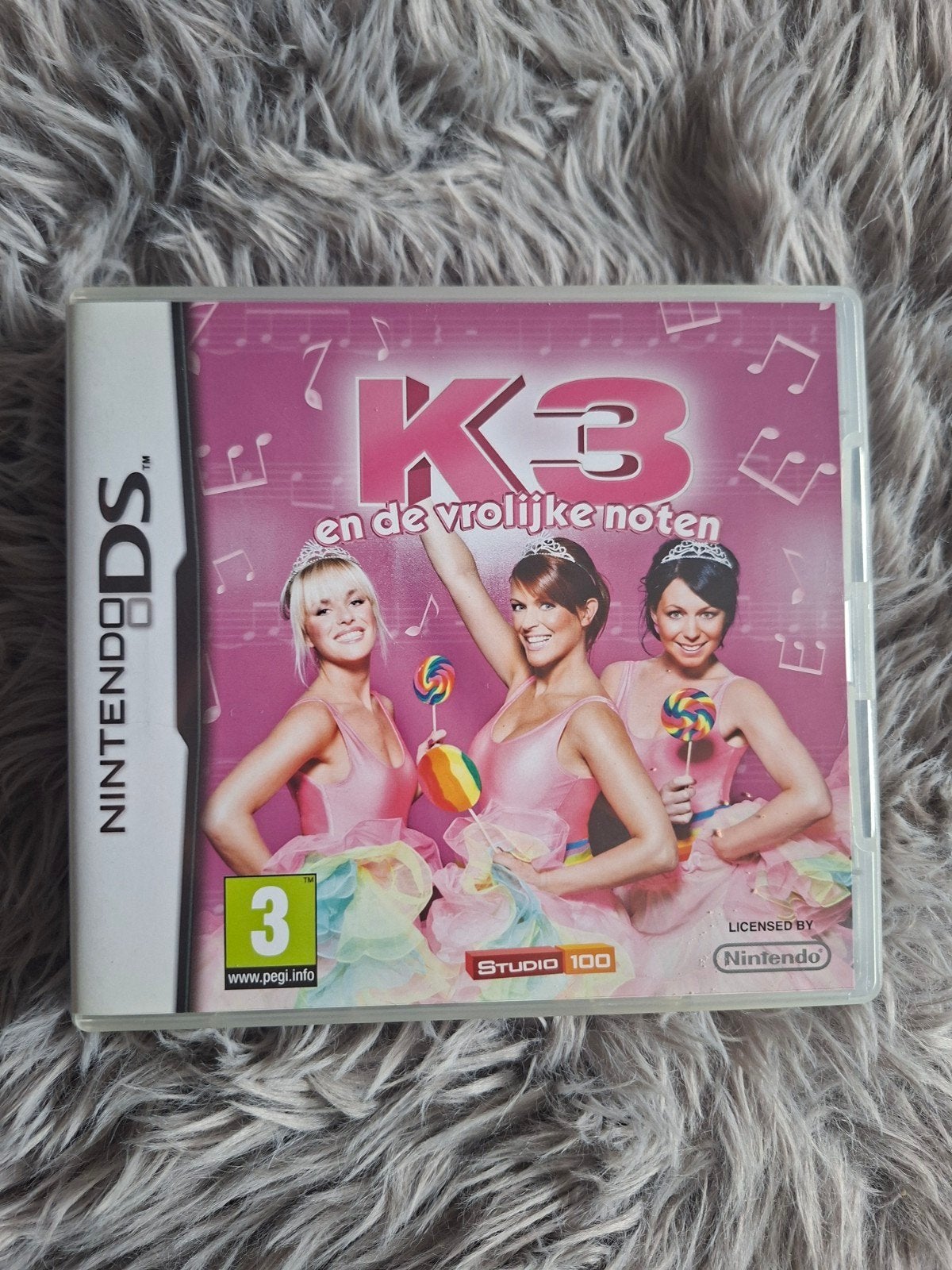 K3 en de Vrolijke Noten Nintendo DS spel, Spelcomputers en Games, Ophalen of Verzenden, Gebruikt