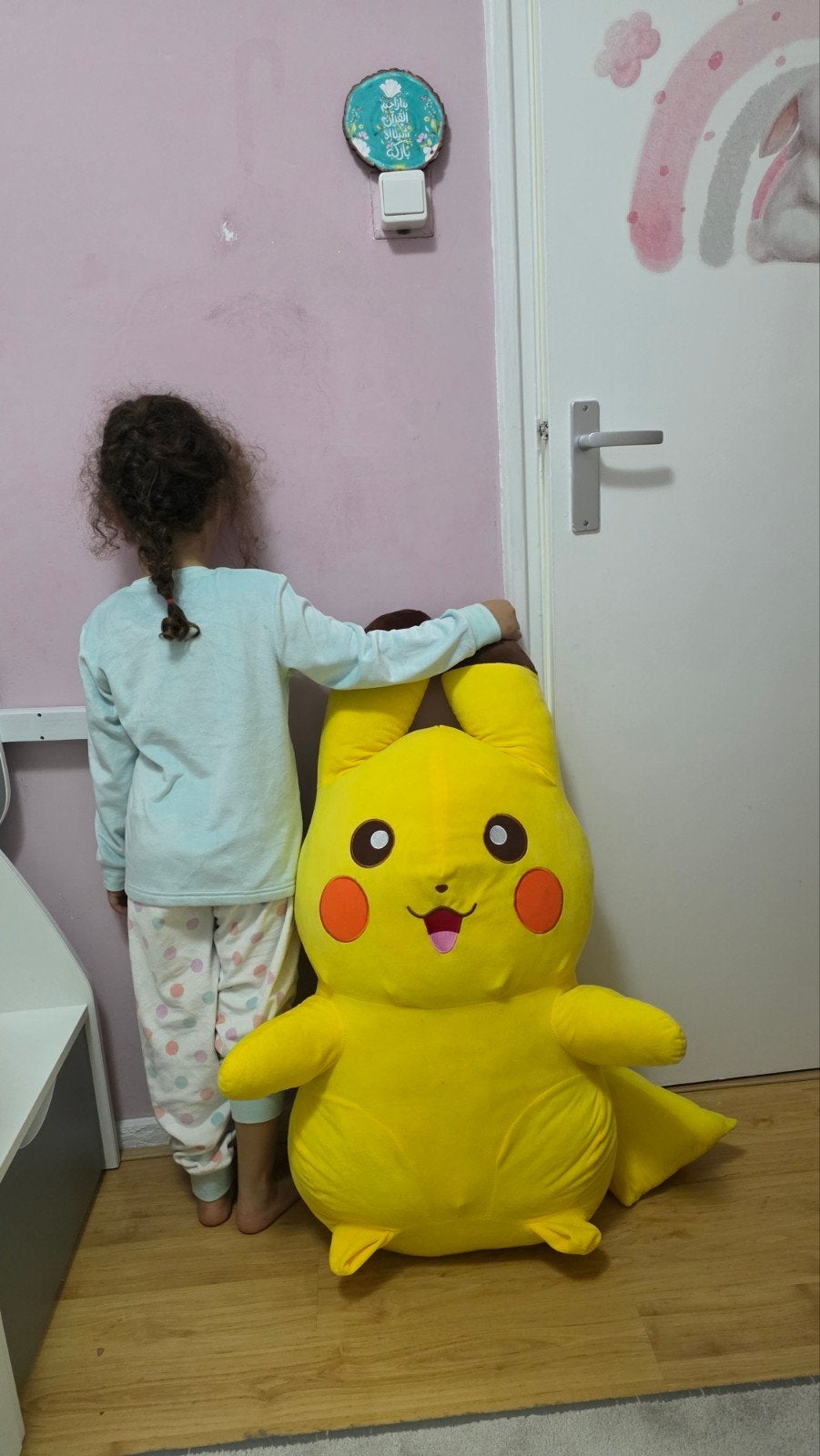 Grote Pikachu Knuffel - Zo Goed als Nieuw!, Geel, Overige typen, Ophalen of Verzenden, Zo goed als nieuw