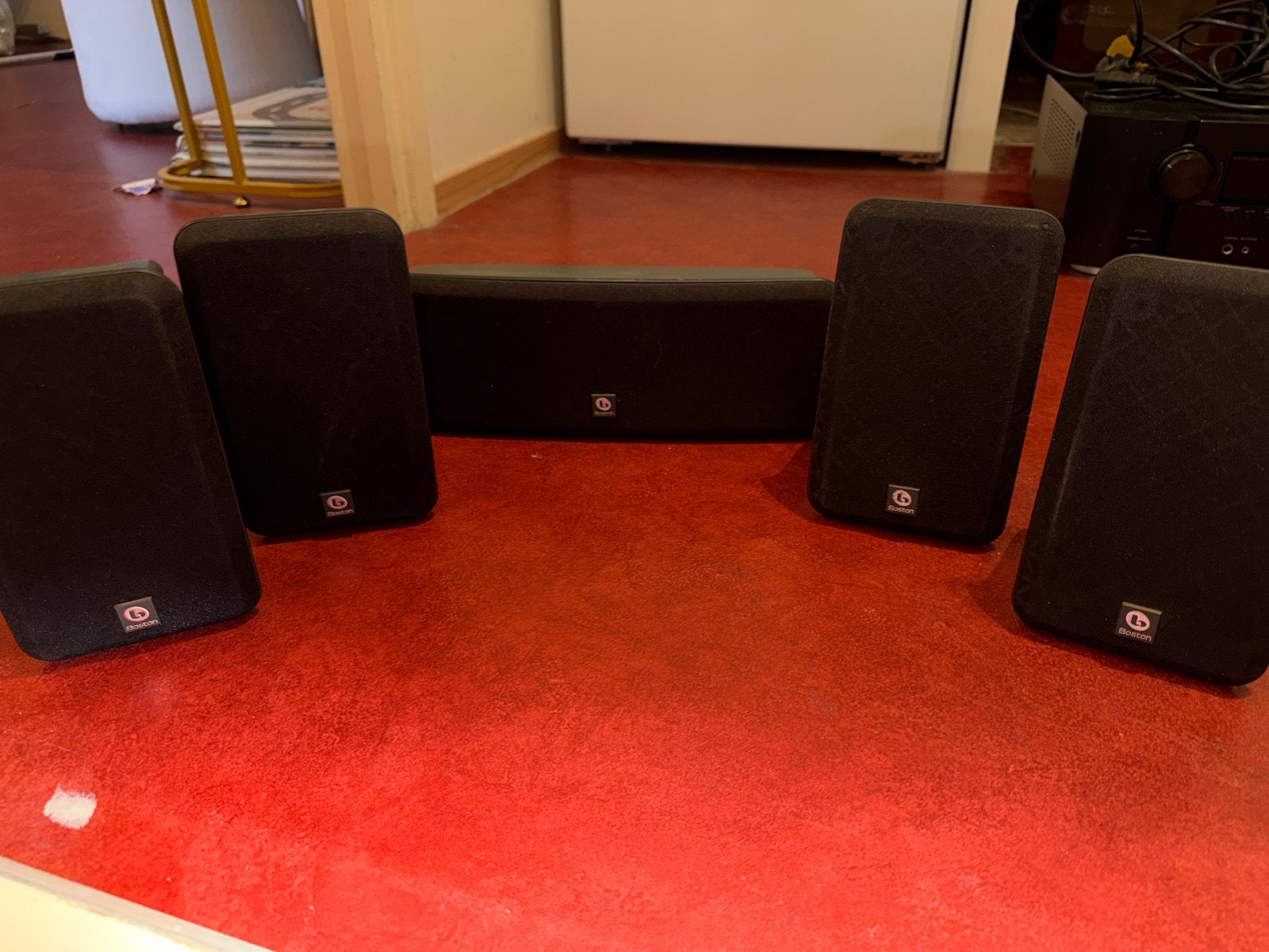 Boston Acoustics MCS100 5.1 Home Cinema Speakerset, Audio, Tv en Foto, Luidsprekers, Gebruikt, 60 tot 120 watt, Surroundset, Geschikt voor surround/home cinema