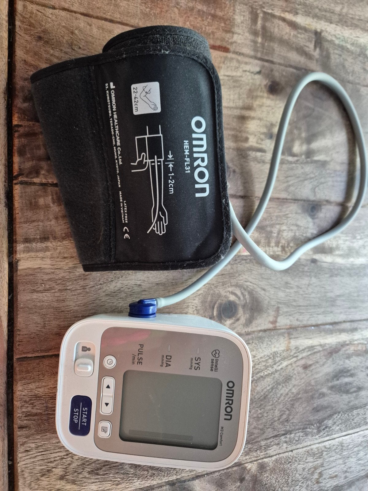 Omron M3 Comfort bloeddrukmeter, Ophalen of Verzenden, Overige typen
