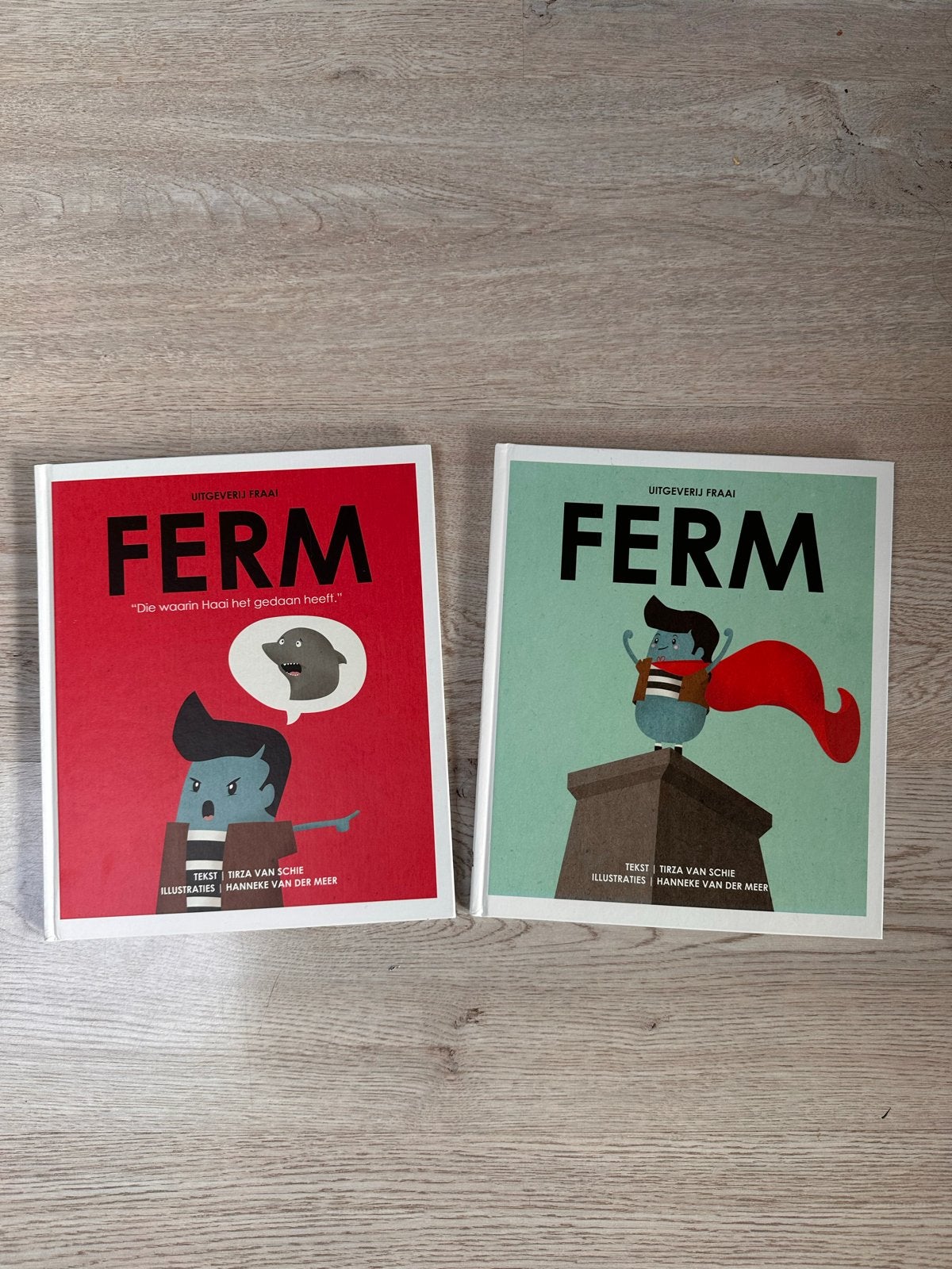 Twee Ferm boeken, Tirza van Schie, Ophalen of Verzenden, Zo goed als nieuw, Fictie algemeen