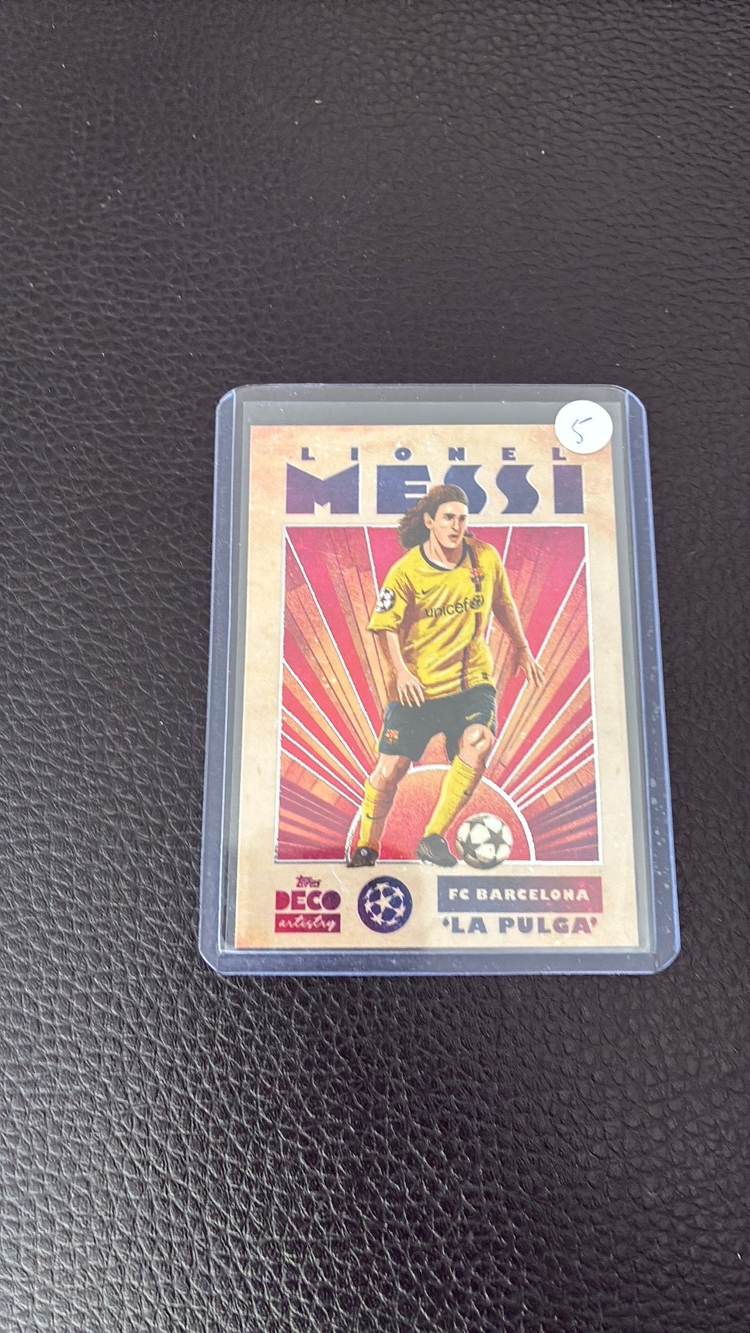 Topps deco lionel messi, Ophalen of Verzenden, Zo goed als nieuw