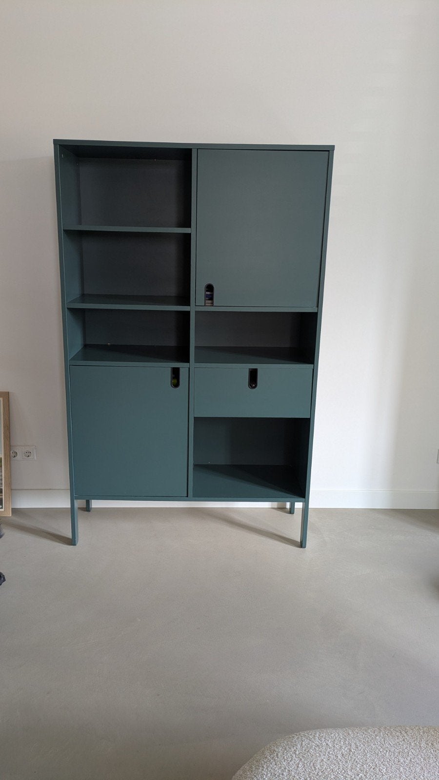 Tenzo wandkast  met lades en planken, Ophalen, Gebruikt, Modern, Scandinavisch, 150 tot 200 cm
