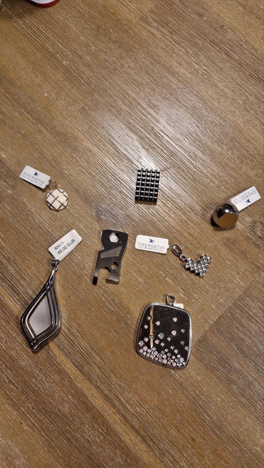 Mooie hangers Energetix, Ophalen of Verzenden, Nieuw, Zilver, Zilver