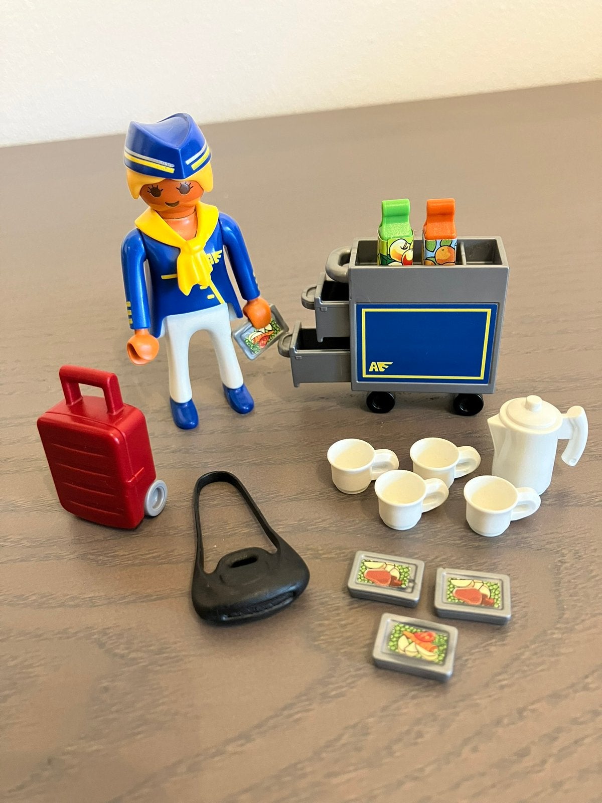Playmobil Stewardess, Complete set, Special plus, Ophalen of Verzenden, Zo goed als nieuw