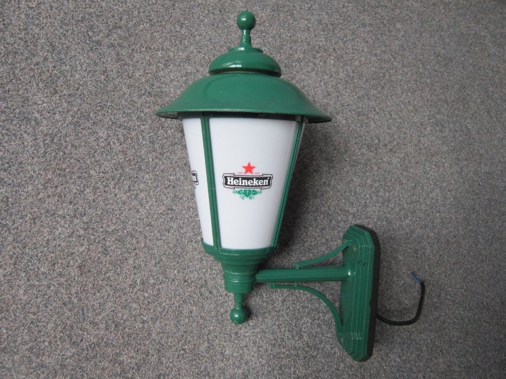 HEINEKEN BIER LAMP LANTAARN, Verzamelen, Ophalen of Verzenden, Zo goed als nieuw, Overige typen, Heineken