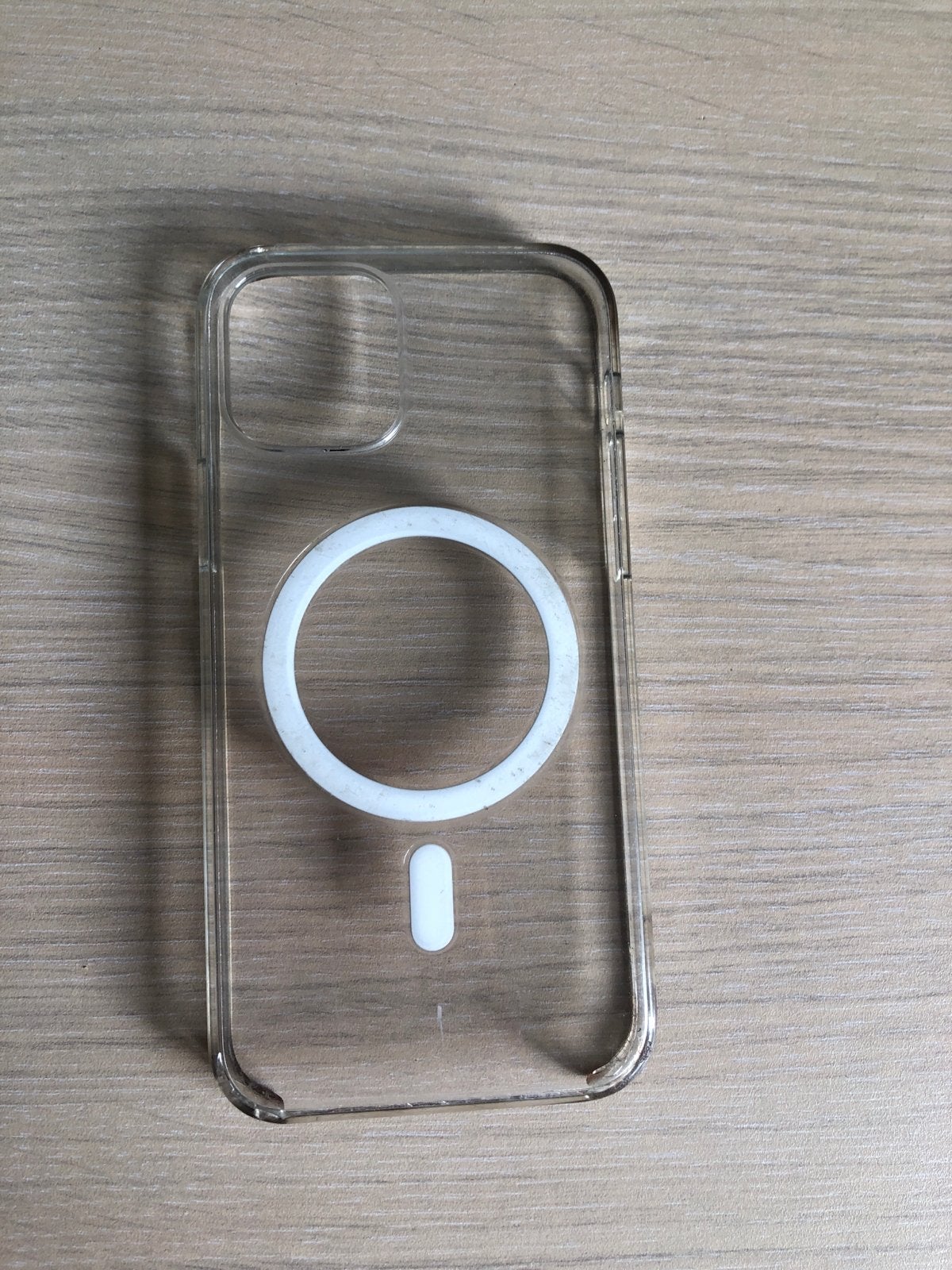 Transparant iPhone 12 Pro hoesje met MagSafe, Kunststof, MagSafe, Overige merken, Hoesje of Tasje