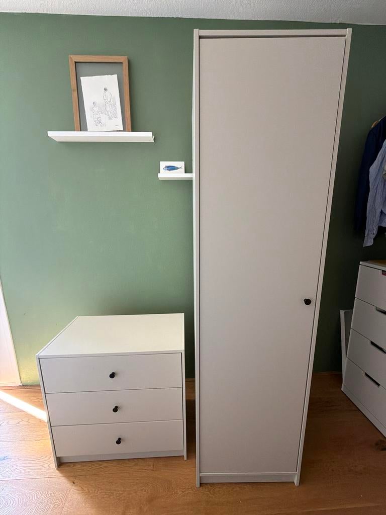 Gratis ophalen! Kledingkast en ladekast- Ikea, Ophalen, Gebruikt, 50 tot 100 cm, Met lade(s)