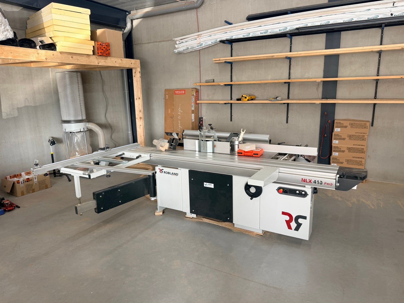 Robland NLX 410 Pro Combinatiemachine met Afzuiging, Ophalen, Gebruikt, Elektrisch, Overige soorten