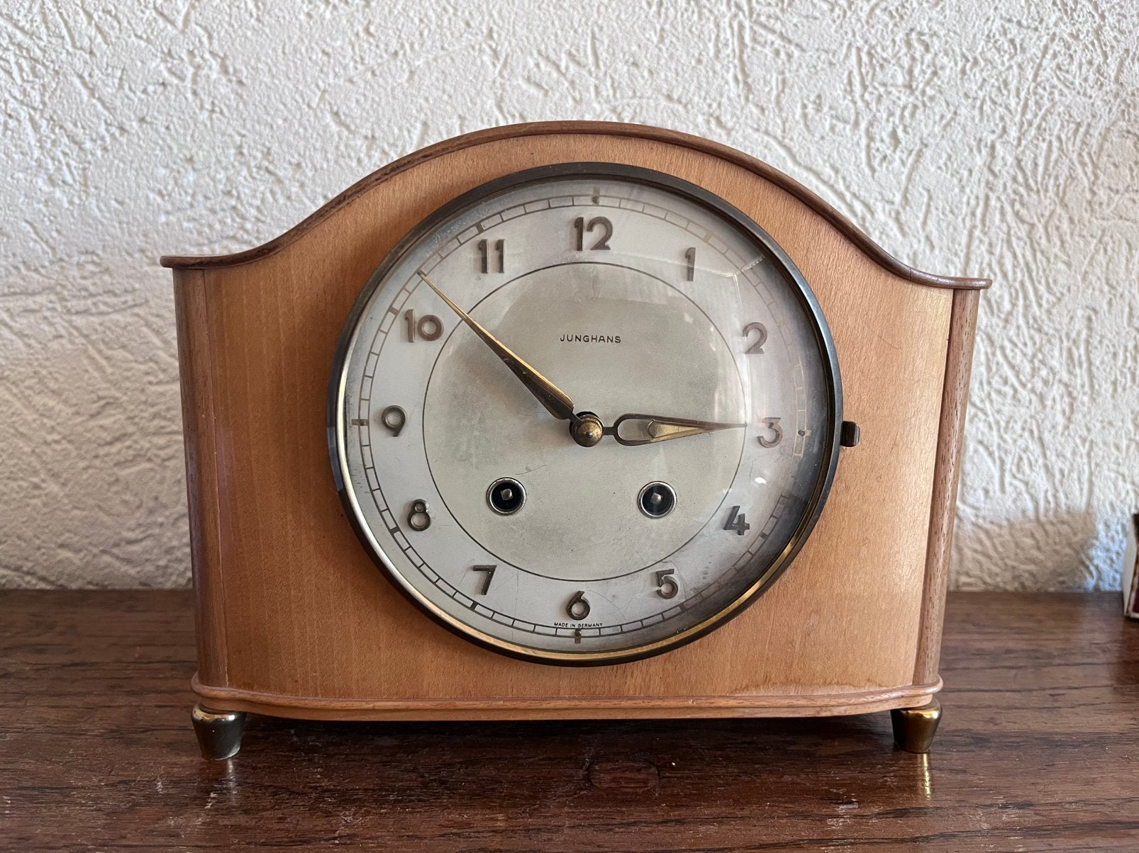 Junghans tafelklok periode 1888-1890, Antiek en Kunst, Ophalen