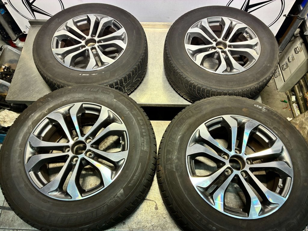 17 inch Mercedes-Benz W253 GLC A2534010600 met winterbanden, Auto-onderdelen, Banden en Velgen, Gebruikt, Mercedes-Benz AG, Banden en Velgen