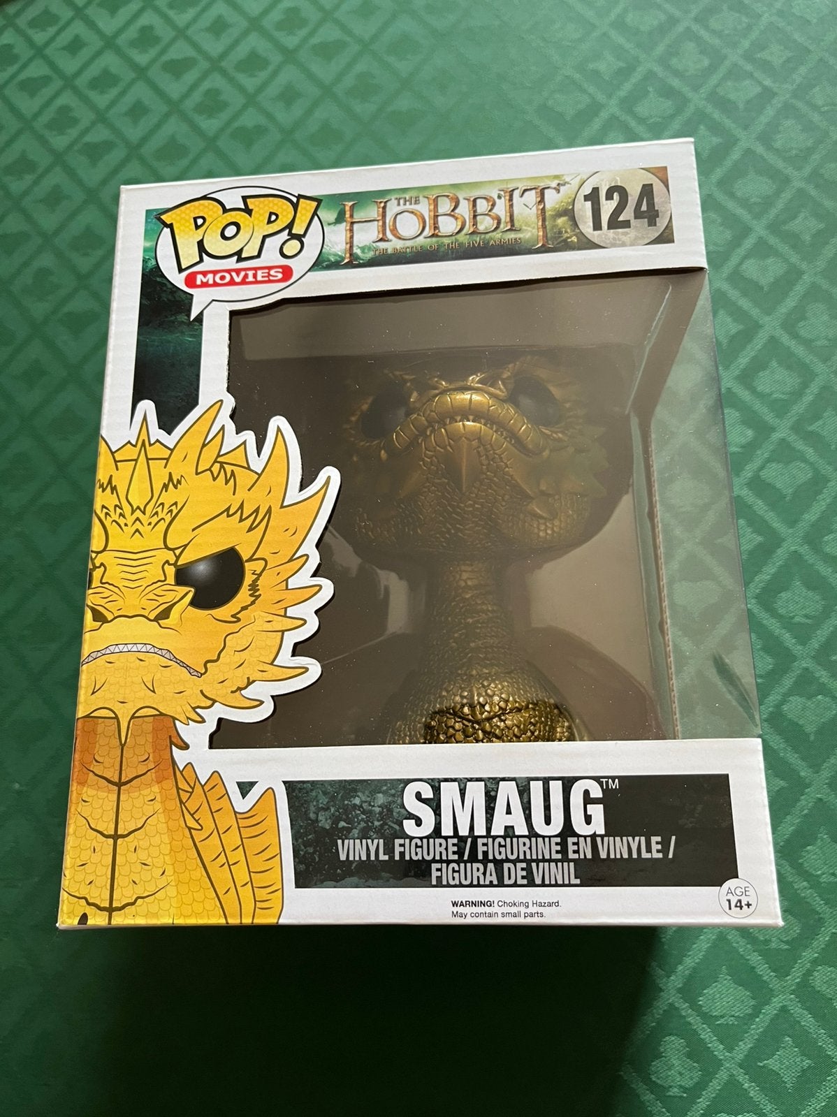 Smaug funko pop special edition golden dragon LOTR HOBBIT, Verzamelen, Poppetjes en Figuurtjes, Ophalen of Verzenden, Zo goed als nieuw