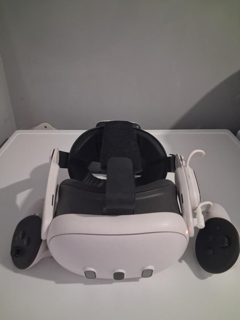 Meta Quest 3 met extra batterij en comfort headsteun, Ophalen of Verzenden, Zo goed als nieuw, VR-bril, Overige platformen