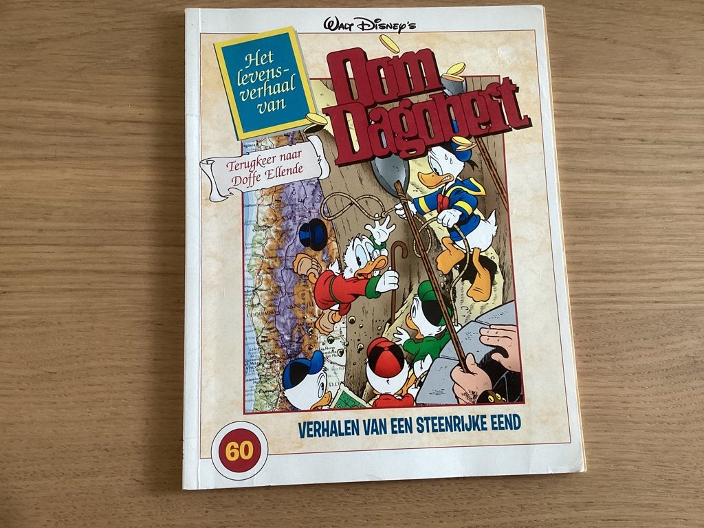 Oom Dagobert, Donald Duck, Mickey Mouse strips, Boeken, Eén stripboek, Ophalen of Verzenden, Zo goed als nieuw